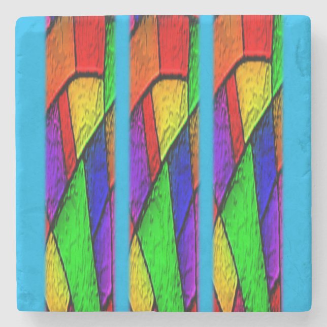 Porta-copo De Pedra Porta copos Marble Stone (Frente)