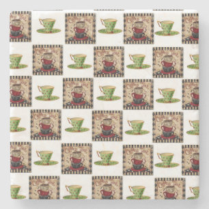 Porta-copo De Pedra Porta copos Marble Stone