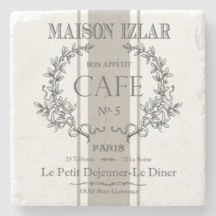 Porta-copo De Pedra Porta copos Marble Stone