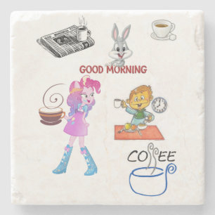 Porta-copo De Pedra Porta copos Marble Stone