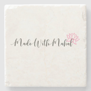 Porta-copo De Pedra Porta copos MWM Marble