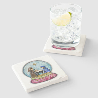 Porta-copo De Pedra Porta copos Natividade