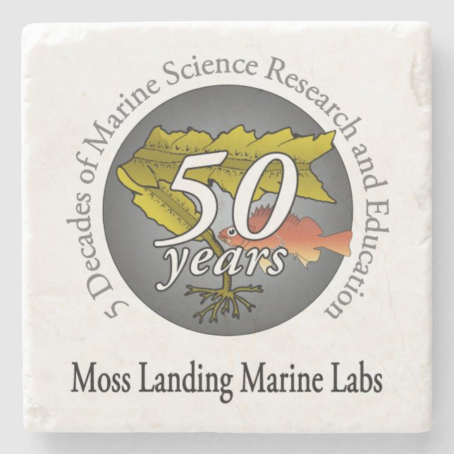 Porta-copo De Pedra Porta copos (pedra de mármore): Ich/Phycol (Frente)