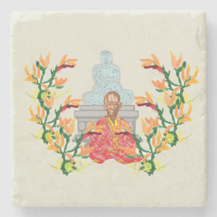 Porta-copo De Pedra Porta copos Pedra: Sabedoria