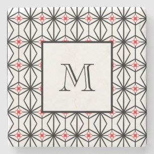 Porta-copo De Pedra Porta copos Personalizada de Pedra Vermelha, Preta