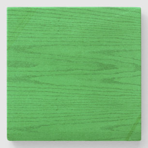 Porta-copo De Pedra Porta copos verde de Woodgrain Square