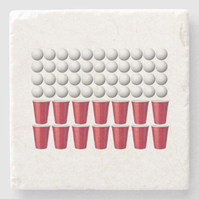 Porta-copo De Pedra Portas copos Beer Bong Polska (Frente)