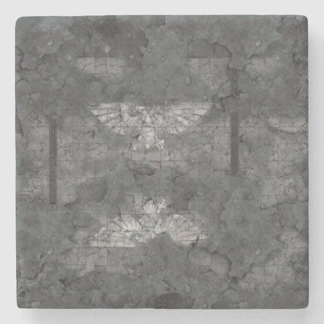 Porta-copo De Pedra Portas copos de campo de batalha miniaturizadas (Frente)