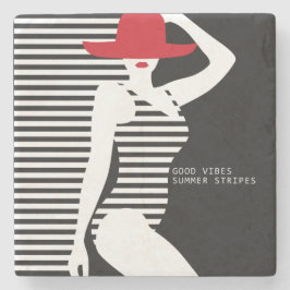 Porta-copo De Pedra Portas copos de pedra para mulheres de Verão