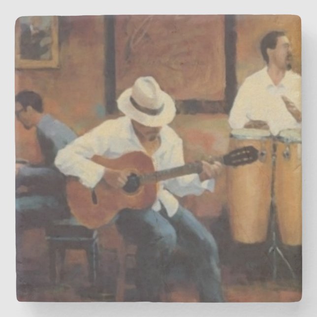 Porta-copo De Pedra Posavaso banda (Frente)