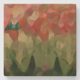 Porta-copo De Pedra Posavaso green