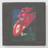 Poster da motocicleta de 5 Gran Premio Internat'l