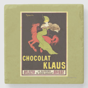 Porta-copo De Pedra Poster da propaganda de Chocolat Klaus