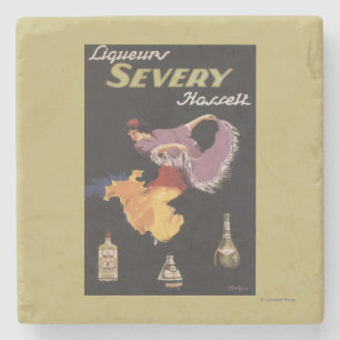 Porta-copo De Pedra Poster do promocional de Severy Hasselt dos