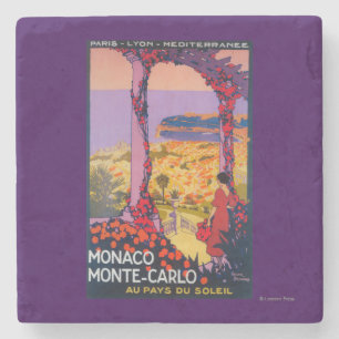 Porta-copo De Pedra Poster do promocional do viagem