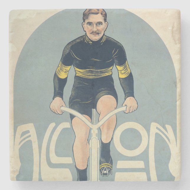 Porta-copo De Pedra Poster que descreve Francois Faber (Frente)