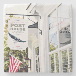 Porta-copo De Pedra Posto da Vila Antiga Inn, Charleston,