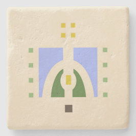 Porta-copo De Pedra "Prado adoptivo " de Helen