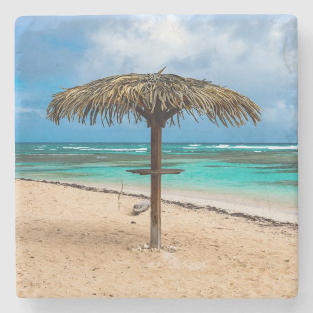 Porta-copo De Pedra praia de Anse des Rochers (Frente)