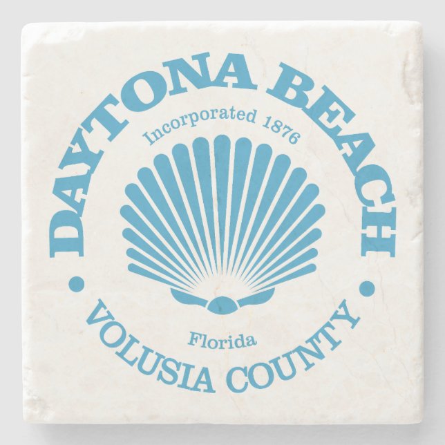 Porta-copo De Pedra Praia de Daytona (concha) (Frente)