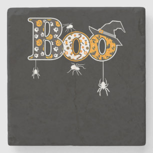 Porta-copo De Pedra Presente de aranha Aranha Halloween Boo