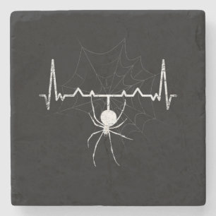 Porta-copo De Pedra Presente do Spider Web Heartbeat Cobweb Spider