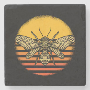 Porta-copo De Pedra Presente retroativo para apicultura