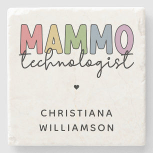 Porta-copo De Pedra Presentes técnicos do tecnólogo de mamografia pers