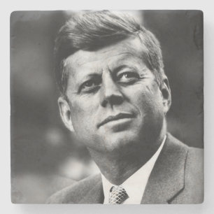 Porta-copo De Pedra Presidente de John F. Kennedy
