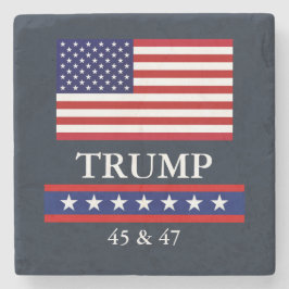 PORTA-COPO DE PEDRA PRESIDENTE DONALD TRUMP SUPORTE DE COPO