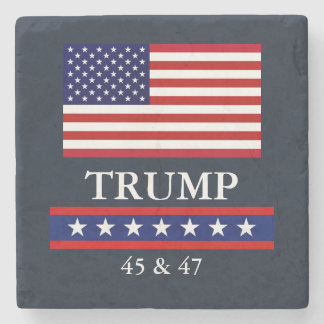 PORTA-COPO DE PEDRA PRESIDENTE DONALD TRUMP SUPORTE DE PEDRA