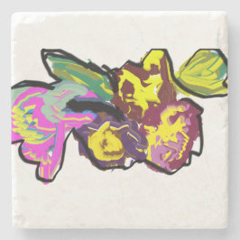 Porta-copo De Pedra Primavera