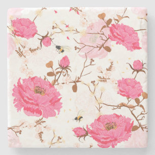 Porta-copo De Pedra primavera