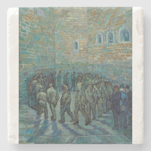Porta-copo De Pedra Prisioneiros Exercendo 1890 por Vincent van Gogh