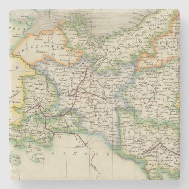 Porta-copo De Pedra Prússia e Polônia (Frente)