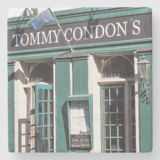 Porta-copo De Pedra Pub Charleston irlandês de Tommy Condon, SC. Porta