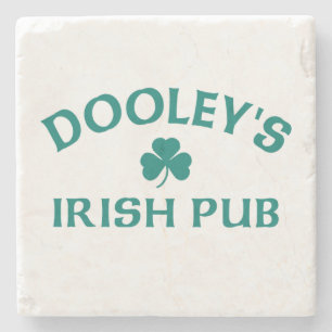 Porta-copo De Pedra Pub Irlandês de Dooley