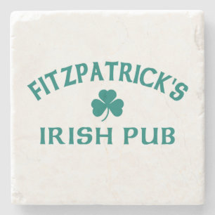 Porta-copo De Pedra Pub Irlandês de Fitzpatrick 