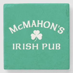 Porta-copo De Pedra Pub Irlandês McMahon's