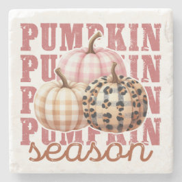 Porta-copo De Pedra Pumpkin Season Fall Themed