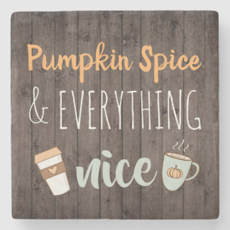 Porta-copo De Pedra Pumpkin Spice e tudo de bom