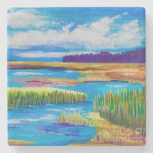 Porta-copo De Pedra Queda na Porta copos do lago Phillips