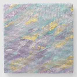 Porta-copo De Pedra Quiet Reign Modern Art