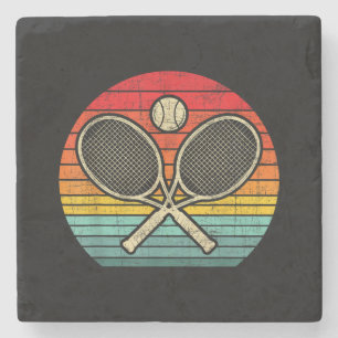 Porta-copo De Pedra Racket de Tênis retrovisores cruzado - Pista despo