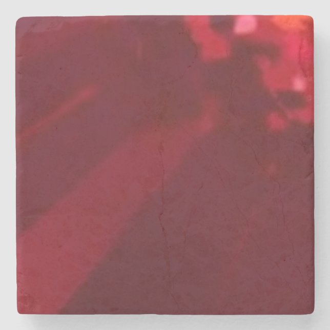 Porta-copo De Pedra Red coaster (Frente)