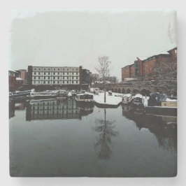 Porta-copo De Pedra Reflexão na água