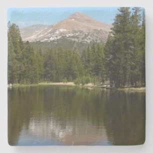 Porta-copo De Pedra Reflexo do Lago Yosemite