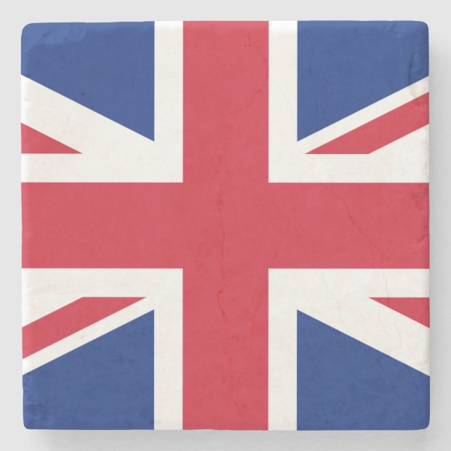 Porta-copo De Pedra Reino Unido (bandeira britânica) (bandeira da Uniã (Frente)
