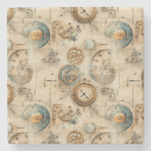 Porta-copo De Pedra Relógio Russo Steampunk Grunge (7)