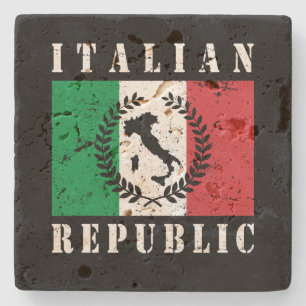 Porta-copo De Pedra República Italiana